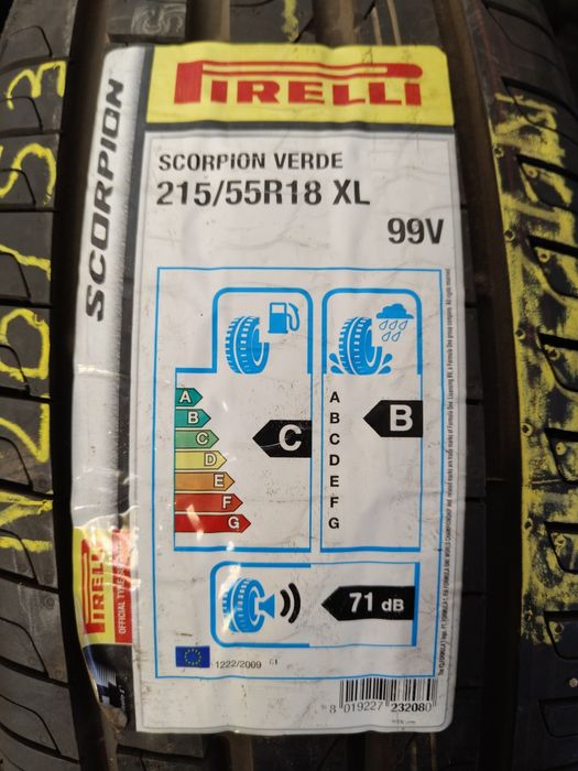215/55R18 99 V Pirelli Scorpion Verde Nowa Lato     N20/S3