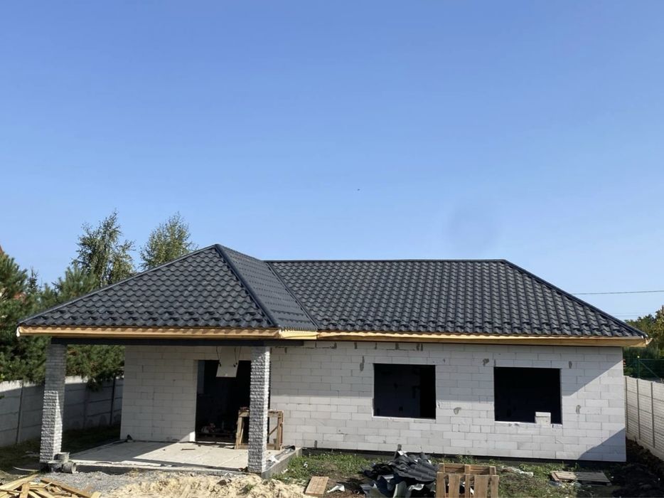 Строительство коробки частного дома под ключ