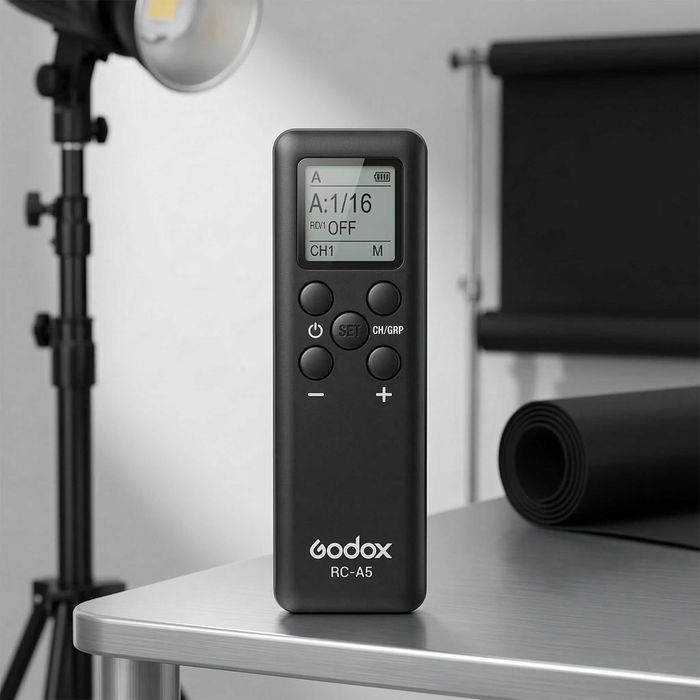 Pilot Godox RC-A5 do lamp LED - SL60W, LEDP260, LED500 - Oryginał