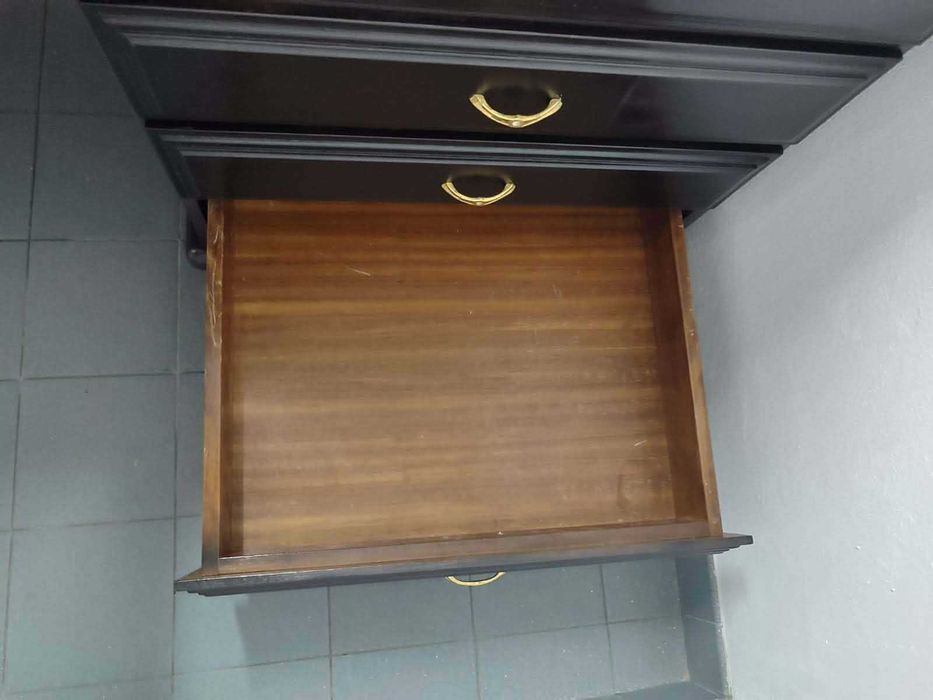 Mesa secretária + mesa auxiliar para impressora