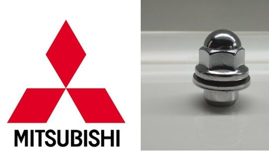 Гайка колесная Toyota, Lexus, Mitsubishi с прессшайбой