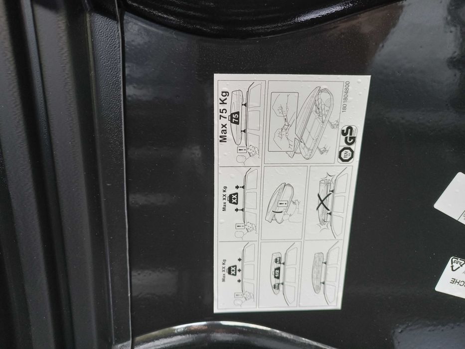 Box dachowy Porsche , bagażnik dachowy Porsche 218x89x40