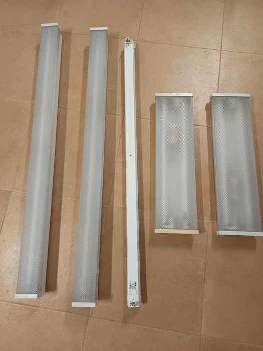 Armaduras e fluorescentes