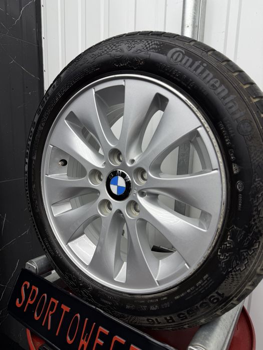 Alufelgi KOMPLET 16 cali 5x120 BMW E87 E81 BMW 1  E60 E61 E46 E90 E91 E92 F30 F31 E60 Opony Montaż wyważenie Test Drogowy