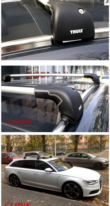Bagażnik thule Wing Bar Edge 9595+kit audi a3 hatchback 04-12 NOWY