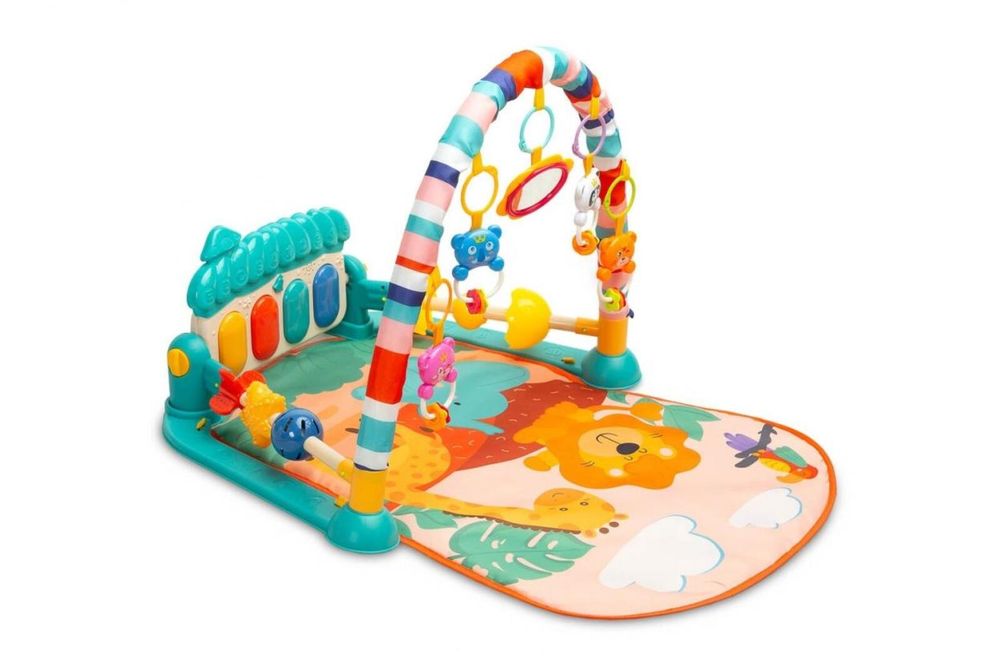 Mata edukacyjna zoo turquoise Toyz