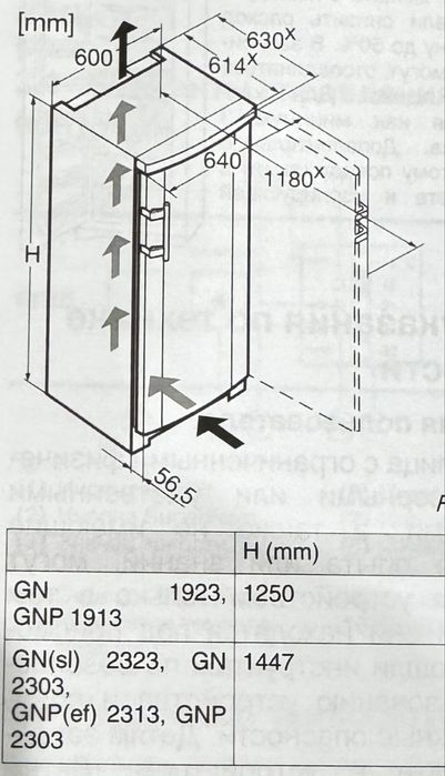 Продам морозильну камеру Liebherr GN 2323
