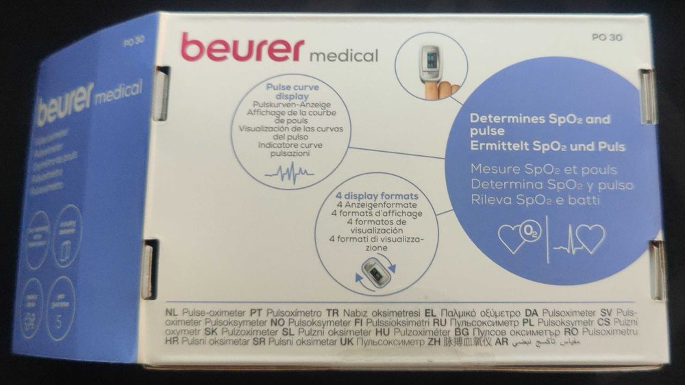 Beurer Medical Pulse Oximeter PO 30