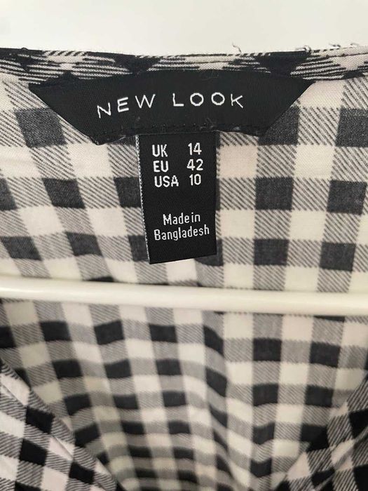 sukienka letnia w kratkę z New Look