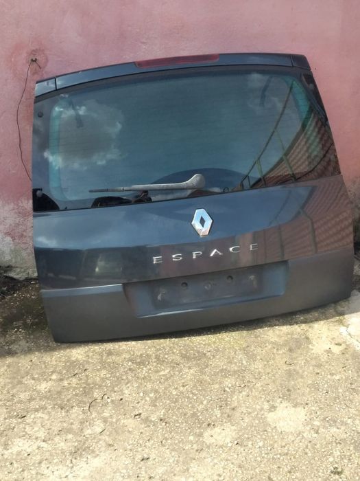 Tampa Mala Renault Espace IV Ano 2005 Completa Vidro Abre SeparadoMala
