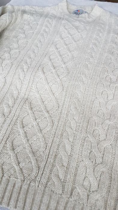 Sweter męski BRICE, beżowy, roz XL