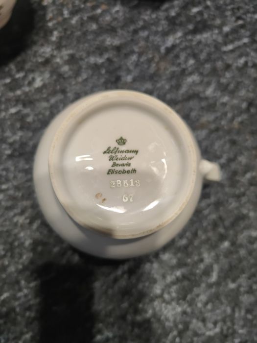 Niemiecki serwis obiadowy Seltmann Weiden Elizabeth lata 50