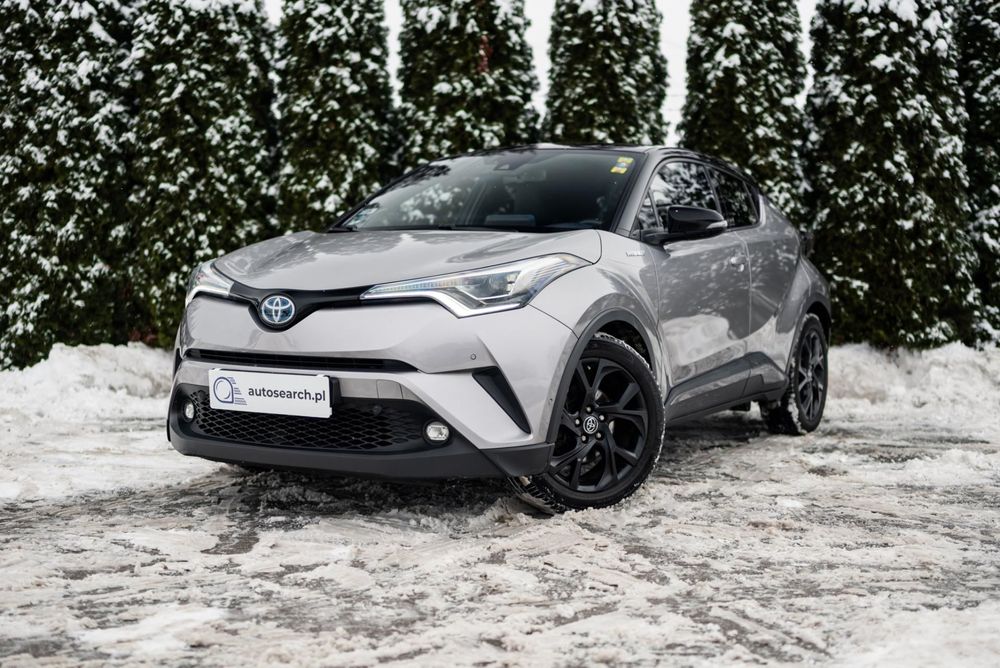 Toyota C-HR 1.8 Hybrid, 122 KM, Ampya Edition, 195/300, II Wł., Bezwypadkowy, ASO