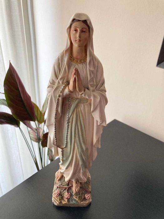 Estatueta Nossa Senhora de Lourdes