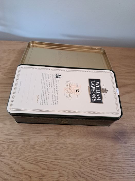 Caixa de whisky William Lawson's