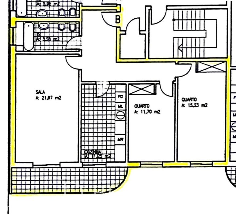 Apartamento T2 às portas de Lisboa, com varanda, vista e estacionamen
