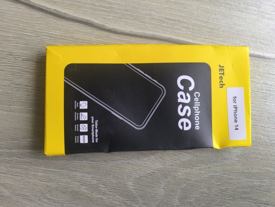 Etui iPhone 14 fioletowy metalik