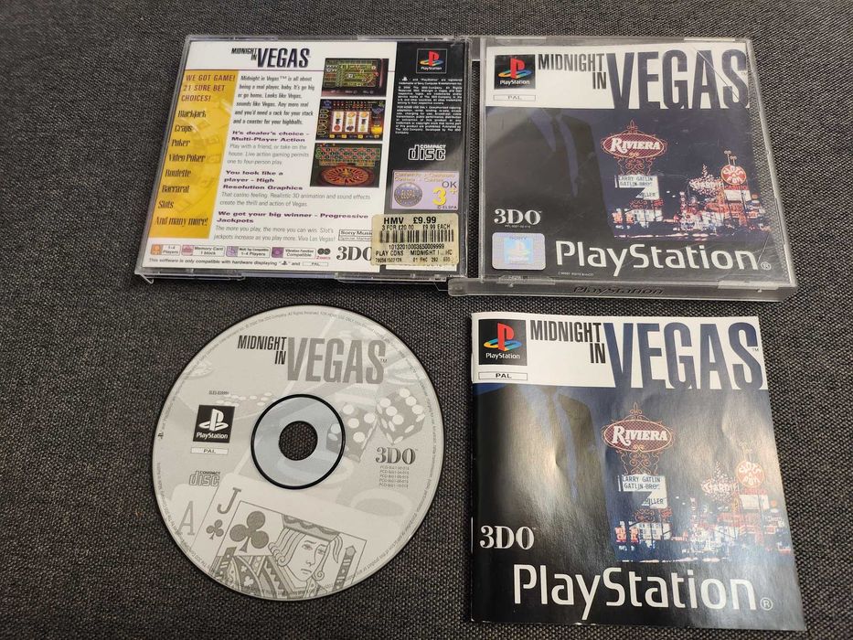 PSX Midnight in Vegas Kompletna Angielska