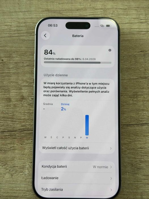 Smartfon Apple iPhone 16 Pro 1TB Srebrny