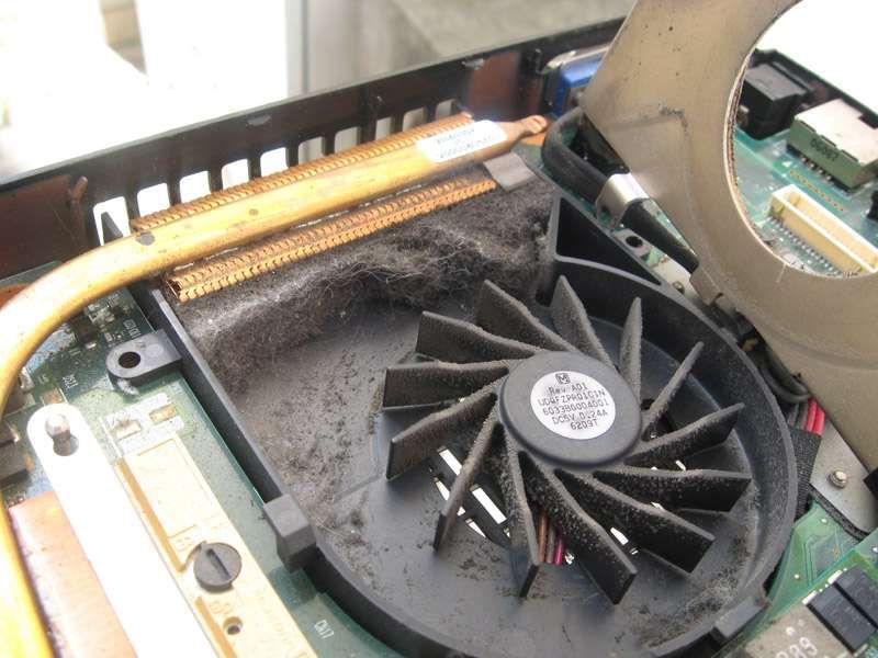 Limpeza de ventoinha/cooler portáteis e desktops
