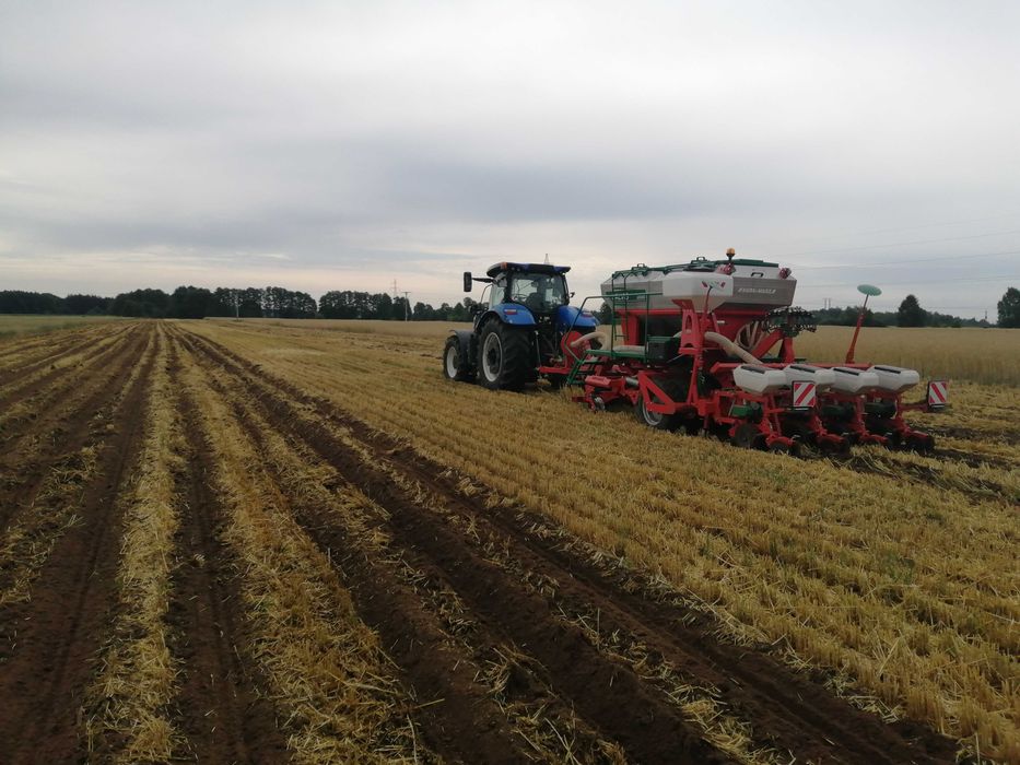 Usługi rolnicze: siew strip till, koszenie, wapnowanie, opryski i inne