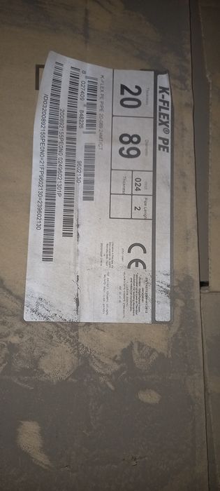 Otulina do izolacji ocieplania rur 18/9 64/9 89/20