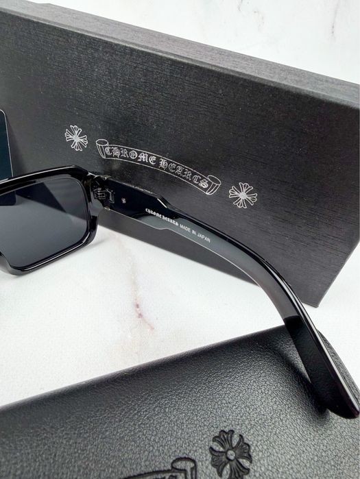 ‼️ Нові ‼️ Сонцезахисні Окуляри Chrome Hearts / Прямокутні окуляри Хром Хартс від сонця