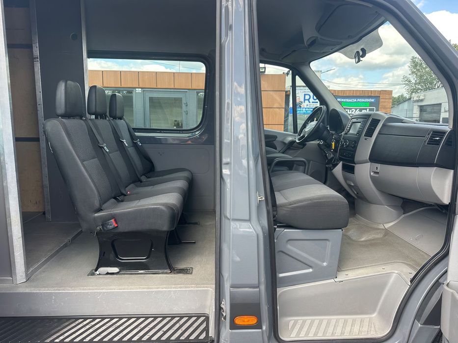 Volkswagen Crafter 2.0tdi 2015r Maxi Brygadowka stan extra  Klima 6osobowy