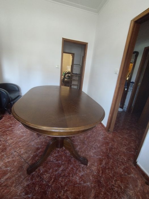 Móvel sala de jantar, mesa e cadeiras