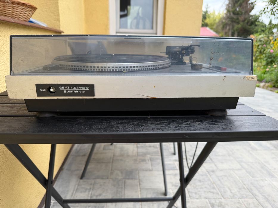 Gramofon Unitra Fonica Bernard GS-434 – vintage PRL