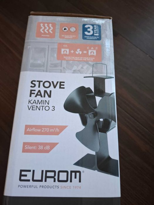 wentylator do pieca kominka Kamin Vento 3 eurom