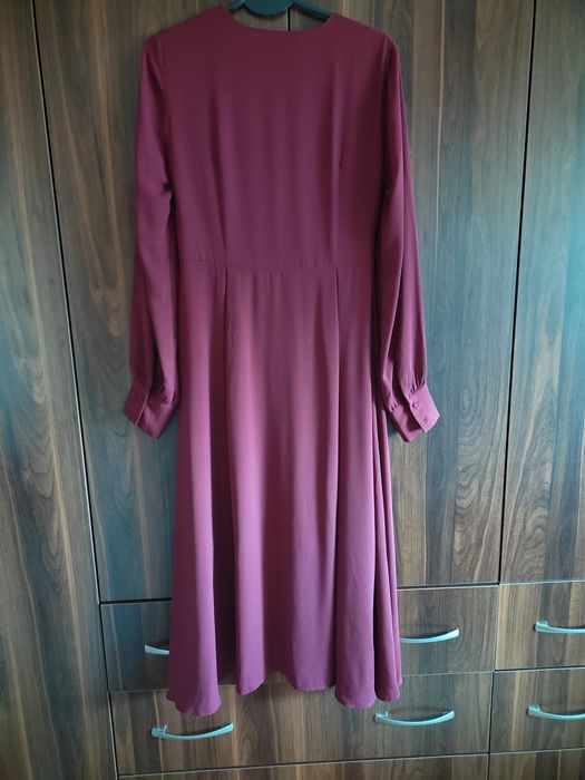 Sukienka bordowa