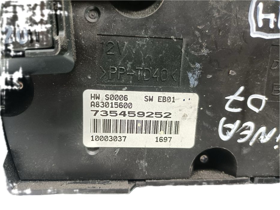 Comando chauffage / sofagem FIAT Linea (323_)