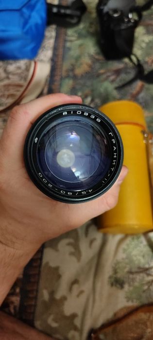 Гранит‑11 80–200 мм f/4.5 (M42) — телевик Made in USSR