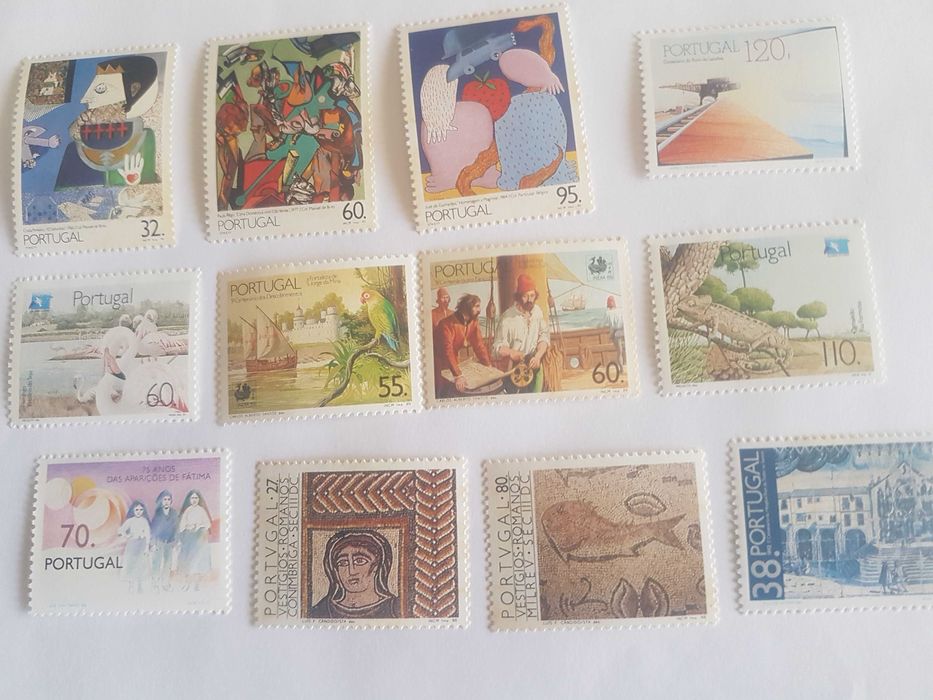 Selos Novos em Escudos Colecções Completas