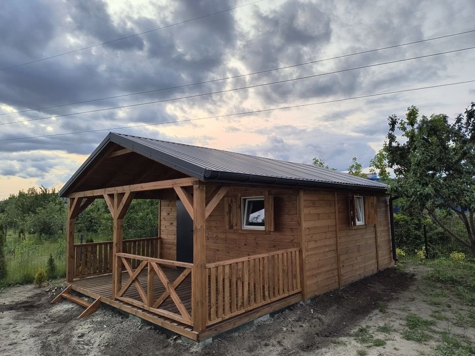 Domek letniskowy drewniany