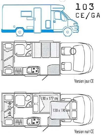 Autocaravana Challenger 103GA em ótimo estado, modelo de 2001