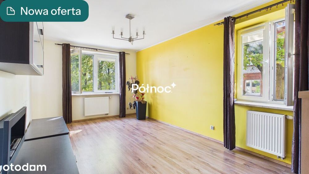 3 pokoje 60,5 m² | Bojary | garaż | parter