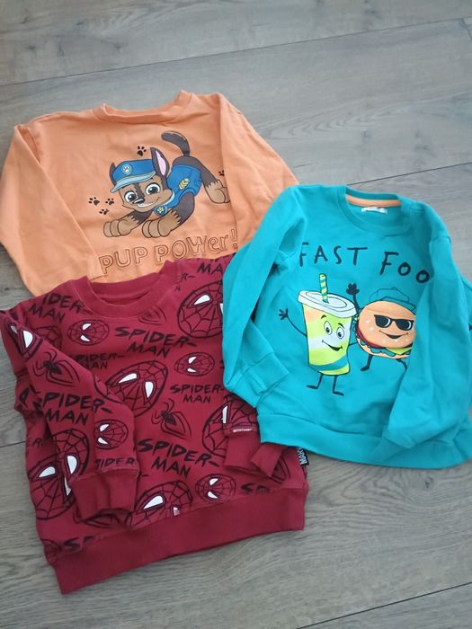 Zestaw bluz chłopięcych 981/104/110