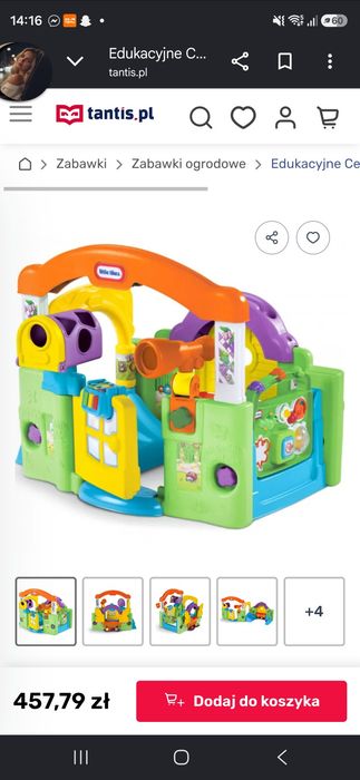 Domek little tikies uzywany