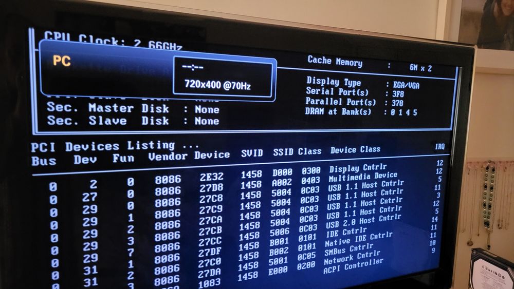 GIGABYTE GA-G41M com Intel Core2 Quad 2.6 Q9450 com 8Gb RAM DDR3