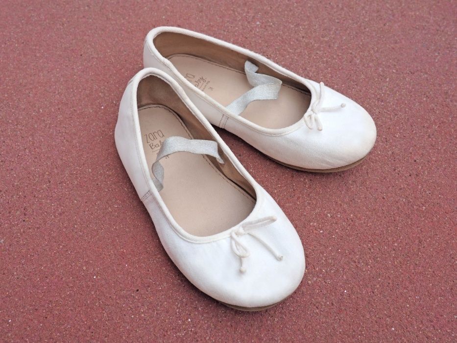 Sapatos Primavera/Verão de Menina - Preto / Rosa / Branco - como Novos
