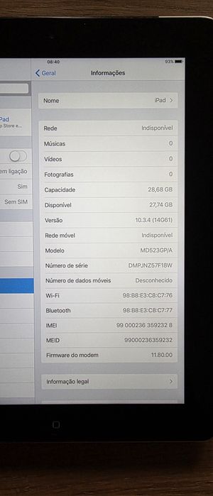 Apple Ipad 16GB -  Mod.A1460