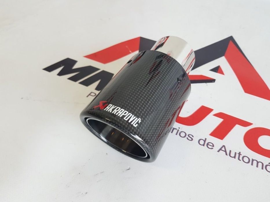Ponteira de Escape look Akrapovic S/Recorte