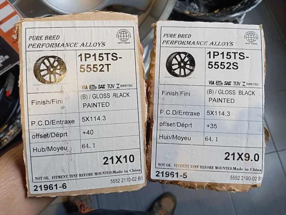 JANTES TESLA 5X114,3 21"