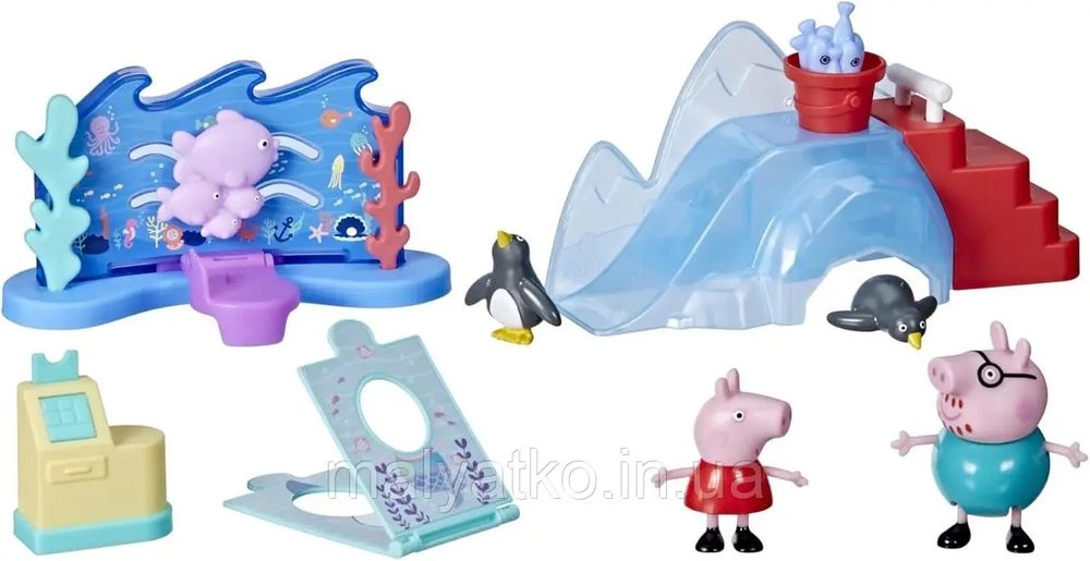 Знижка Оригінал. Набір  Peppa pig Aquarium Adventure Toys  Свинка Пепп