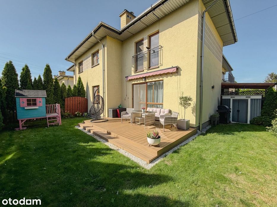 Segment 126 m² | ogród 150 m² | garaż + 2 auta | 15 min do metra