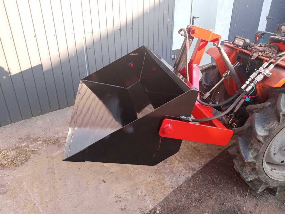 Łyżka hydrauliczna na tył do minitraktora