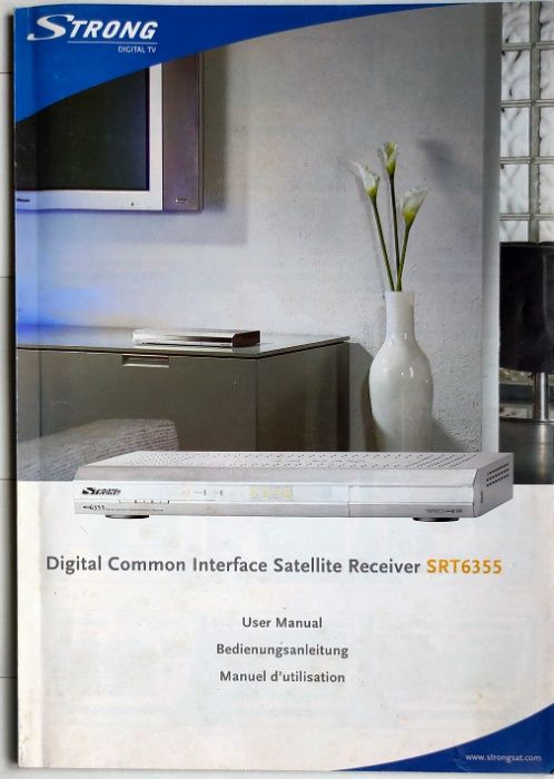 Receptor de satélite digital Strong SRT 6355