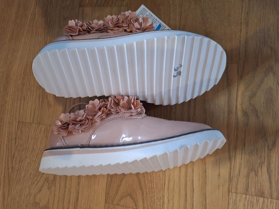 Półbuty butki botki dla dziewczynki rozmiar 27